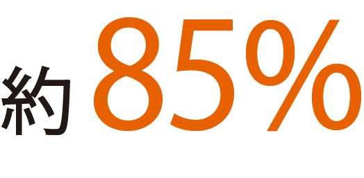 85%